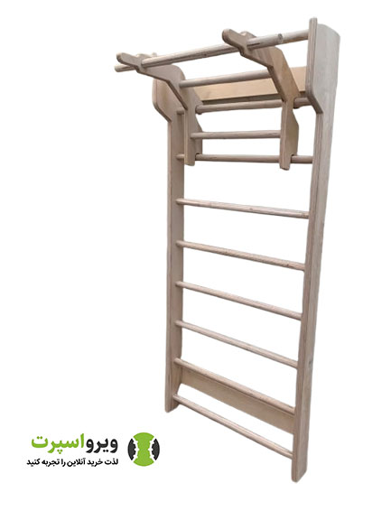 نردبان سوئدی بارفیکس دار